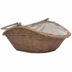 Panier à Bois De Chauffage Avec Poignée 60x44x55 Cm Saule VidaXL 10 Panier à Bois De Chauffage Avec Poignée 60x44x55 Cm Saule VidaXL -Rangement de jardin Soldes 19074857 4
