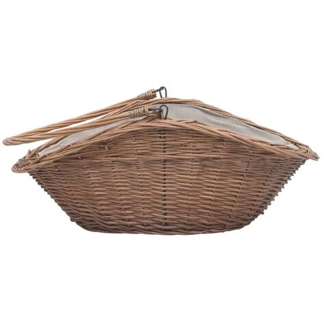 Panier à Bois De Chauffage Avec Poignée 60x44x55 Cm Saule VidaXL 7 Panier à Bois De Chauffage Avec Poignée 60x44x55 Cm Saule VidaXL – Image 5