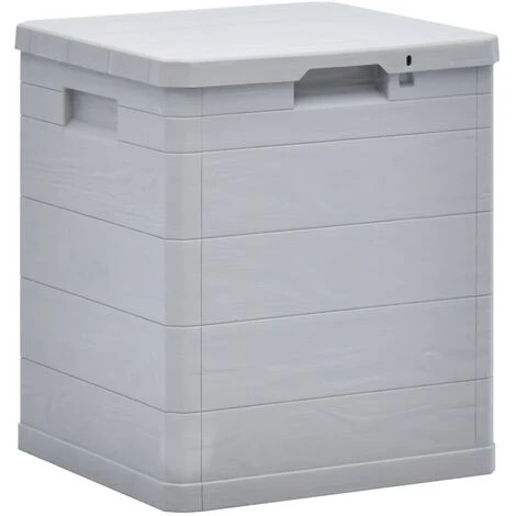 YOUTHUP Boîte De Rangement De Jardin 90 L Gris Clair 3 YOUTHUP Boîte De Rangement De Jardin 90 L Gris Clair