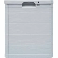 YOUTHUP Boîte De Rangement De Jardin 90 L Gris Clair 9 YOUTHUP Boîte De Rangement De Jardin 90 L Gris Clair -Rangement de jardin Soldes 19550485 3