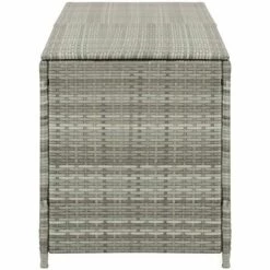 YOUTHUP Boîte De Rangement De Jardin Résine Tressée 200x50x60 Cm Gris 10 YOUTHUP Boîte De Rangement De Jardin Résine Tressée 200x50x60 Cm Gris -Rangement de jardin Soldes 19550620 4