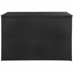 ASUPERMALL Boite De Rangement De Jardin Noir 150x100x100 Cm Resine Tressee 9 ASUPERMALL Boite De Rangement De Jardin Noir 150x100x100 Cm Resine Tressee -Rangement de jardin Soldes 19769015 3