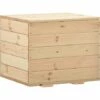 VidaXL Coffre De Rangement 60x54x50,7 Cm Bois De Pin Massif - Brun 2 VidaXL Coffre De Rangement 60x54x50,7 Cm Bois De Pin Massif - Brun -Rangement de jardin Soldes 22201087 1