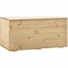 VidaXL Coffre De Rangement 120x63x60 Cm Bois De Pin Massif - Brun 2 VidaXL Coffre De Rangement 120x63x60 Cm Bois De Pin Massif - Brun -Rangement de jardin Soldes 22201106 1