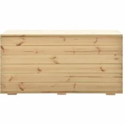 VidaXL Coffre De Rangement 120x63x60 Cm Bois De Pin Massif - Brun 9 VidaXL Coffre De Rangement 120x63x60 Cm Bois De Pin Massif - Brun -Rangement de jardin Soldes 22201106 3