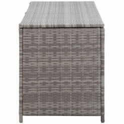 ASUPERMALL Boite De Rangement De Jardin Gris 150x50x60 Cm Resine Tressee 11 ASUPERMALL Boite De Rangement De Jardin Gris 150x50x60 Cm Resine Tressee -Rangement de jardin Soldes 23187419 5