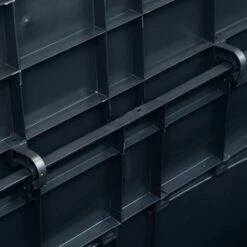 Topdeal Boîte De Rangement De Jardin 320 L Noir 8 Topdeal Boîte De Rangement De Jardin 320 L Noir -Rangement de jardin Soldes 23279004 2