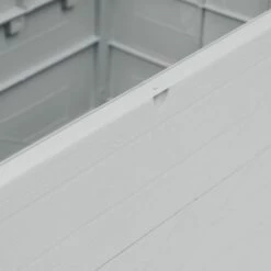 Topdeal Boîte De Rangement De Jardin 420 L Gris Clair 10 Topdeal Boîte De Rangement De Jardin 420 L Gris Clair -Rangement de jardin Soldes 23279063 4