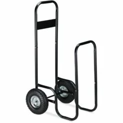 Relaxdays Chariot à Bois, Métal, Bâche De Protection, 2 Roues, 60 Kg, Transport & Stockage, Panier à Bûches, Noir 8 Relaxdays Chariot à Bois, Métal, Bâche De Protection, 2 Roues, 60 Kg, Transport & Stockage, Panier à Bûches, Noir -Rangement de jardin Soldes 23390420 2