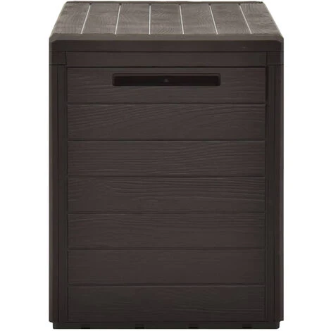 ASUPERMALL Boite De Rangement De Jardin Marron 78x44x55 Cm 6 ASUPERMALL Boite De Rangement De Jardin Marron 78x44x55 Cm – Image 4