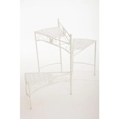 CLP Échelle à Fleurs En Fer SWING Blanc 7 CLP Échelle à Fleurs En Fer SWING Blanc – Image 5