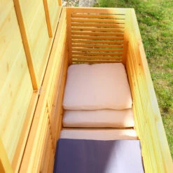 Melko Boîte à Coussins Boîte à Coussins Boîte De Jardin Coffre De Jardin En Bois Avec Couvercle à Charnière, Résistant à La Pluie, 170 X 50 X 58 Cm 10 Melko Boîte à Coussins Boîte à Coussins Boîte De Jardin Coffre De Jardin En Bois Avec Couvercle à Charnière, Résistant à La Pluie, 170 X 50 X 58 Cm -Rangement de jardin Soldes 24028576 4