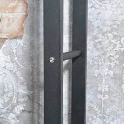 Melko Porte-bûches Robuste Pour Le Bois De Chauffage Et Le Bois D'allumage, Support En Bois Indépendant, En Fer, 100 X 60 Cm - Avec Plots En Caoutchouc Pour La Protection Du Sol -Rangement de jardin Soldes 24030350 5