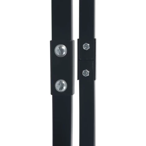 ASUPERMALL Portant De Bois De Chauffage Noir 80x25x100 Cm Acier 4 ASUPERMALL Portant De Bois De Chauffage Noir 80x25x100 Cm Acier – Image 2