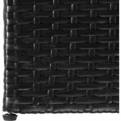 Hommoo Boite De Rangement De Jardin Noir 150x100x100 Cm Resine Tressee HDV28452 10 Hommoo Boite De Rangement De Jardin Noir 150x100x100 Cm Resine Tressee HDV28452 -Rangement de jardin Soldes 25141491 4