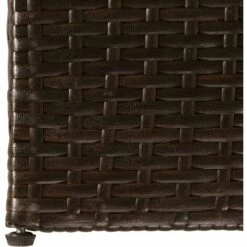Hommoo Boite De Stockage De Jardin Marron 150x100x100cm Resine Tressee HDV28453 10 Hommoo Boite De Stockage De Jardin Marron 150x100x100cm Resine Tressee HDV28453 -Rangement de jardin Soldes 25141494 4