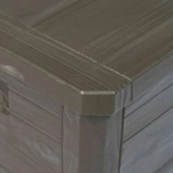 Hommoo Boite De Rangement De Jardin 280 L Marron HDV29812 -Rangement de jardin Soldes 25142482 4