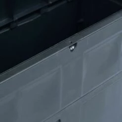 Hommoo Boite De Rangement De Jardin 320 L Noir HDV29813 -Rangement de jardin Soldes 25142485 4