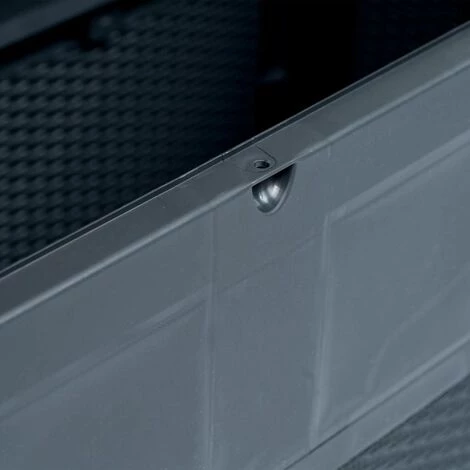 Hommoo Boite De Rangement De Jardin 320 L Anthracite HDV29815 6 Hommoo Boite De Rangement De Jardin 320 L Anthracite HDV29815 – Image 4