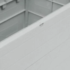 Hommoo Boite De Rangement De Jardin 420 L Gris Clair HDV29816 10 Hommoo Boite De Rangement De Jardin 420 L Gris Clair HDV29816 -Rangement de jardin Soldes 25142493 4