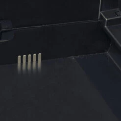 ASUPERMALL Armoire De Rangement De Jardin Avec 1 Etagere Noir Et Gris 10 ASUPERMALL Armoire De Rangement De Jardin Avec 1 Etagere Noir Et Gris -Rangement de jardin Soldes 25826241 4