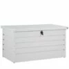 GARDEBRUK Coffre De Rangement Tôle D'acier Blanc 120x62x63cm Verrouillable 2 Clés Jardin 1 GARDEBRUK Coffre De Rangement Tôle D'acier Blanc 120x62x63cm Verrouillable 2 Clés Jardin -Rangement de jardin Soldes 25941322 1