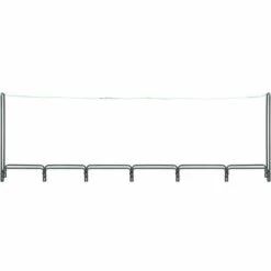 TRUE DEAL Portant De Bois De Chauffage Anthracite 360x35x120 Cm Acier -Rangement de jardin Soldes 26276754 4