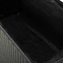 TRUE DEAL Boîte De Rangement De Jardin Noir 120x50x60 Cm Résine Tressée 11 TRUE DEAL Boîte De Rangement De Jardin Noir 120x50x60 Cm Résine Tressée -Rangement de jardin Soldes 26308793 5