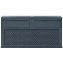 TRUE DEAL Boîte De Rangement De Jardin 320 L Anthracite -Rangement de jardin Soldes 26367558 4