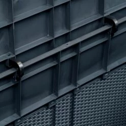 TRUE DEAL Boîte De Rangement De Jardin 320 L Anthracite -Rangement de jardin Soldes 26367558 5