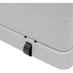 TRUE DEAL Boîte De Rangement De Jardin 420 L Gris Clair -Rangement de jardin Soldes 26367559 5