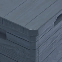 ASUPERMALL Boite De Rangement De Jardin 90 L Anthracite -Rangement de jardin Soldes 26481550 3