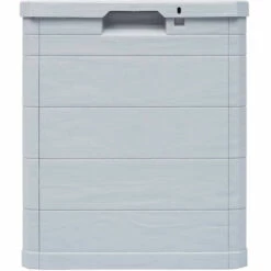 ASUPERMALL Boite De Rangement De Jardin 90 L Gris Clair 8 ASUPERMALL Boite De Rangement De Jardin 90 L Gris Clair -Rangement de jardin Soldes 26481568 3