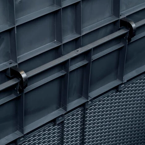 ASUPERMALL Boite De Rangement De Jardin 320 L Anthracite 4 ASUPERMALL Boite De Rangement De Jardin 320 L Anthracite – Image 2