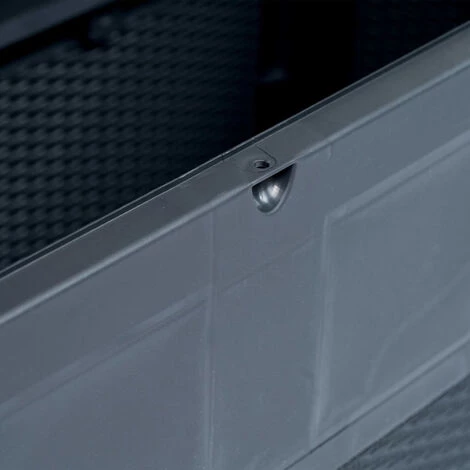 ASUPERMALL Boite De Rangement De Jardin 320 L Anthracite 6 ASUPERMALL Boite De Rangement De Jardin 320 L Anthracite – Image 4