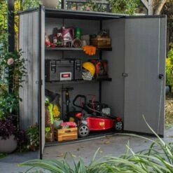 Armoire En Résine Keter HIGH STORE PLUS -Rangement de jardin Soldes 27109973 3