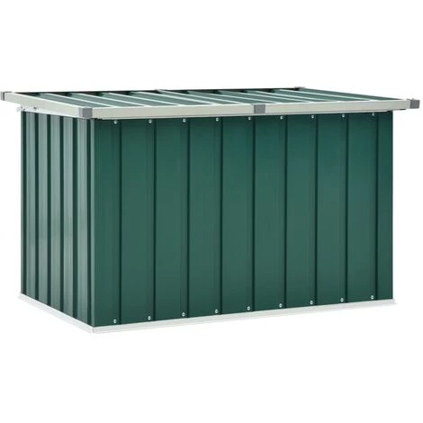 TRUE DEAL Boîte De Rangement De Jardin Vert 109x67x65 Cm 3 TRUE DEAL Boîte De Rangement De Jardin Vert 109x67x65 Cm