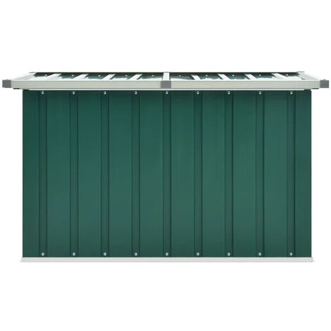 TRUE DEAL Boîte De Rangement De Jardin Vert 109x67x65 Cm 4 TRUE DEAL Boîte De Rangement De Jardin Vert 109x67x65 Cm – Image 2