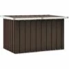TRUE DEAL Boîte De Rangement De Jardin Marron 109x67x65 Cm -Rangement de jardin Soldes 27598651 1