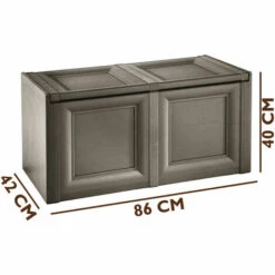 Tontarelli Omnimodus Coffre De Rangement Wengue 86,5 X 40 X 44 Cm Angora 9 Tontarelli Omnimodus Coffre De Rangement Wengue 86,5 X 40 X 44 Cm Angora -Rangement de jardin Soldes 27610153 3