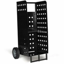 FACILITYS Chariot Porte Bûches En Métal