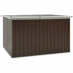 TRUE DEAL Boîte De Rangement De Jardin Marron 171x99x93 Cm 9 TRUE DEAL Boîte De Rangement De Jardin Marron 171x99x93 Cm -Rangement de jardin Soldes 28108778 3
