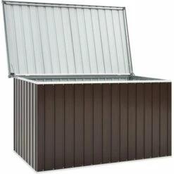 TRUE DEAL Boîte De Rangement De Jardin Marron 171x99x93 Cm 11 TRUE DEAL Boîte De Rangement De Jardin Marron 171x99x93 Cm -Rangement de jardin Soldes 28108778 5