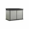 KETER Coffre En Résine OAKLAND BROSSIUM 2100 L - Gris -Rangement de jardin Soldes 28589088 1