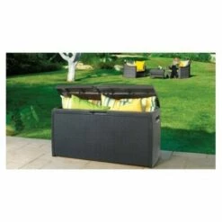 KETER Coffre De Jardin En Résine CAPRI TROPIC - 305L - Anthracite 8 KETER Coffre De Jardin En Résine CAPRI TROPIC - 305L - Anthracite -Rangement de jardin Soldes 28589277 2