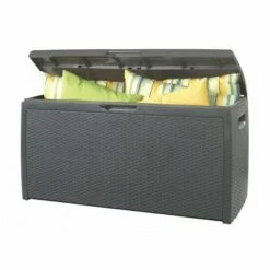 KETER Coffre De Jardin En Résine CAPRI TROPIC - 305L - Anthracite 11 KETER Coffre De Jardin En Résine CAPRI TROPIC - 305L - Anthracite -Rangement de jardin Soldes 28589277 5