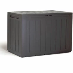 PROSPERPLAST Boîte à Jardin 190L Plastique Ocre Foncé Boardebox 78 X 43,3 X 55 Cm - Ocre Foncé
