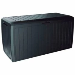 PROSPERPLAST Boîte à Jardin 290L Plastique Anthracite Boxe Board 116,6 X 43,8 X 59,5 Cm - Anthracite