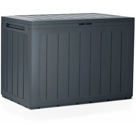 PROSPERPLAST Boîte à Jardin 190L Plastique Anthracite Boardebox 78 X 43,3 X 55 Cm - Anthracite 3 PROSPERPLAST Boîte à Jardin 190L Plastique Anthracite Boardebox 78 X 43,3 X 55 Cm - Anthracite