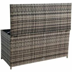 ESTEXO Boîte à Coussin En Rotin Boîte Jardin, Boîte De Rangement En Beige-Marron 10 ESTEXO Boîte à Coussin En Rotin Boîte Jardin, Boîte De Rangement En Beige-Marron -Rangement de jardin Soldes 29541826 4